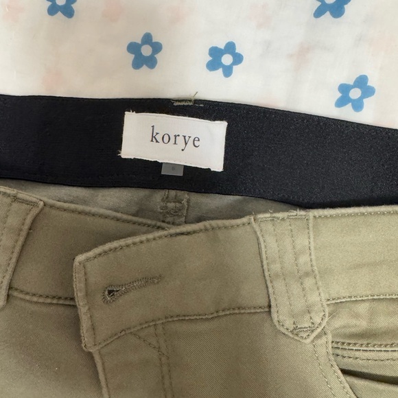 Koyre size 8 army green pants - Picture 2 of 5